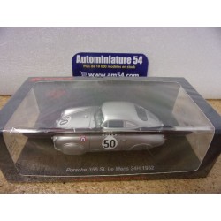 1952 Porsche 356 SL n°50 Veuillet - Mouche Le Mans S9701 Spark Model