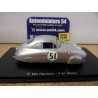 1952 Porsche 356 SL n°51 Von Hanstein - Muller Le Mans S9703 Spark Model