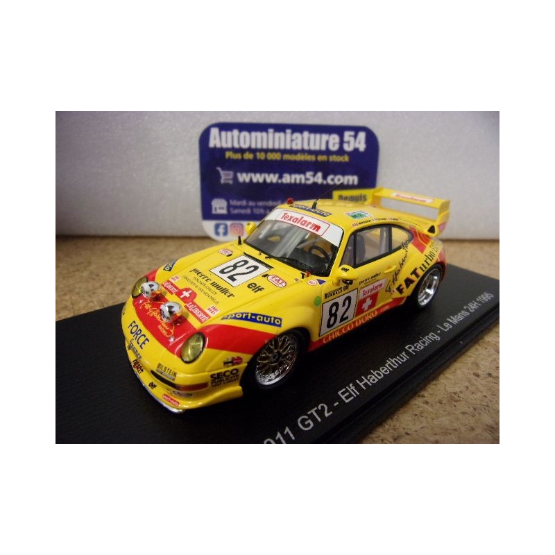 1995 Porsche 911-993 GT2 n°82 De Thoisy - Margueron - Siffert Le Mans S9901 Spark Model
