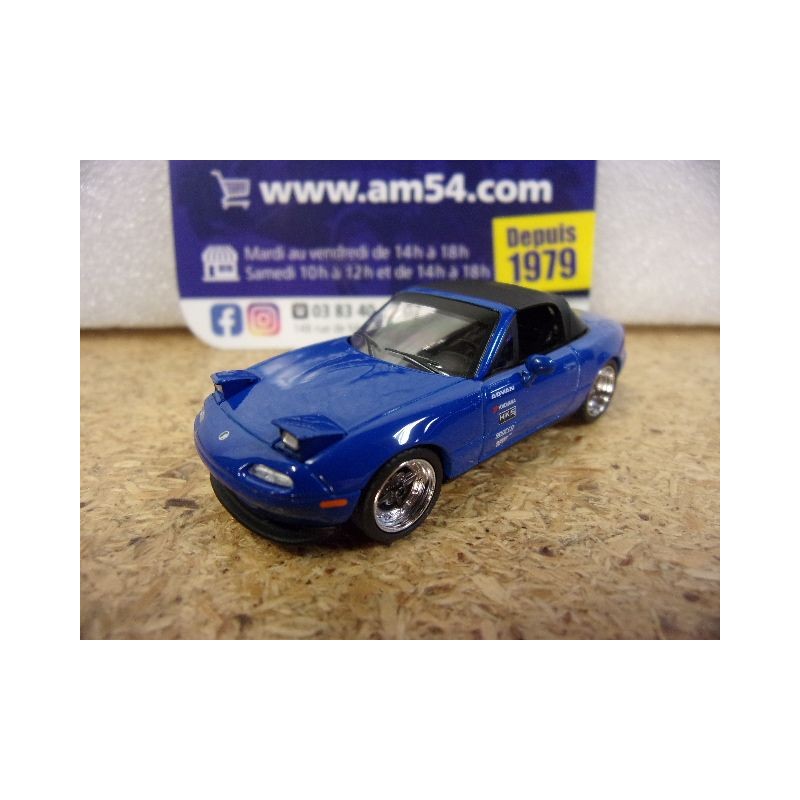 Mazda Miata MX5 tuned version dark blue MGT01069 True Scale Models Mini GT
