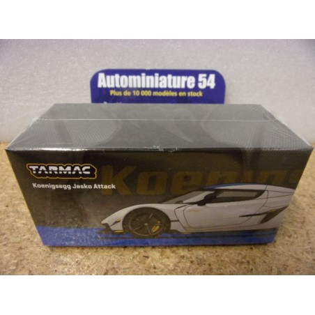 Koenigsegg Jesko Attack Silver T64G-TL052-SL Tarmac Works