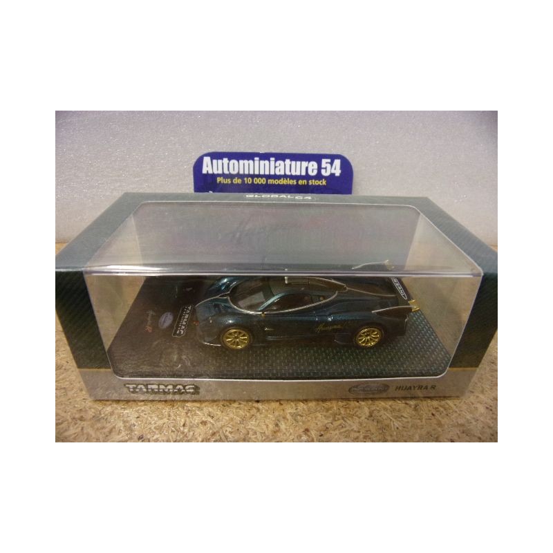 Pagani Huayra R Matt Turquoise Carbon Fiber T64G-TL035-TDF Tarmac Works