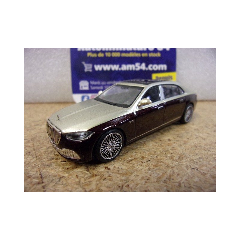 Mercedes Benz Maybach S680 Gold - Dark red MGT00962 True Scale Models Mini GT