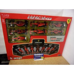 Ferrari F1 set ( 7 models )...