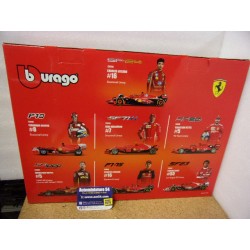 Ferrari F1 set ( 7 models ) + Display  18-36864 Bburago Racing