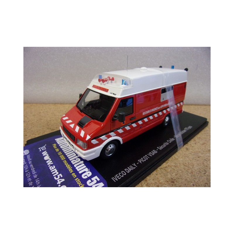 Iveco Daily Picot VSAB Pompier Securité civile ref 0177 Alerte