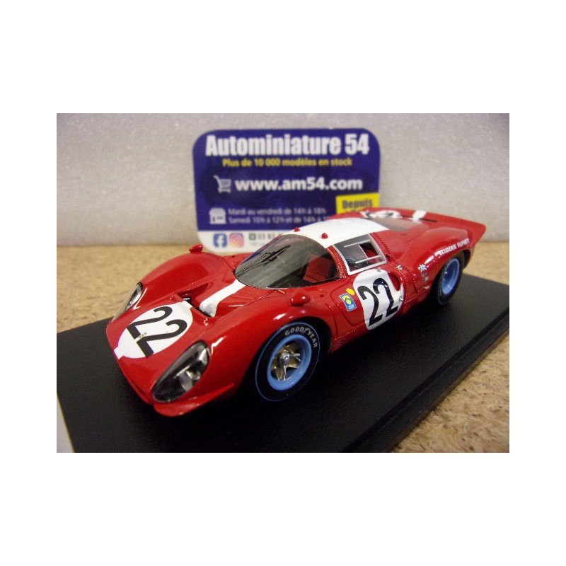 1967 Ferrari 412P n°22 Guichet - Muller Le Mans LSLM157 Look Smart