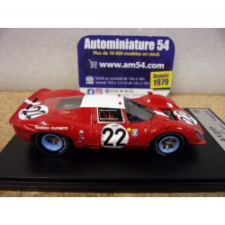 1967 Ferrari 412P n°22 Guichet - Muller Le Mans LSLM157 Look Smart