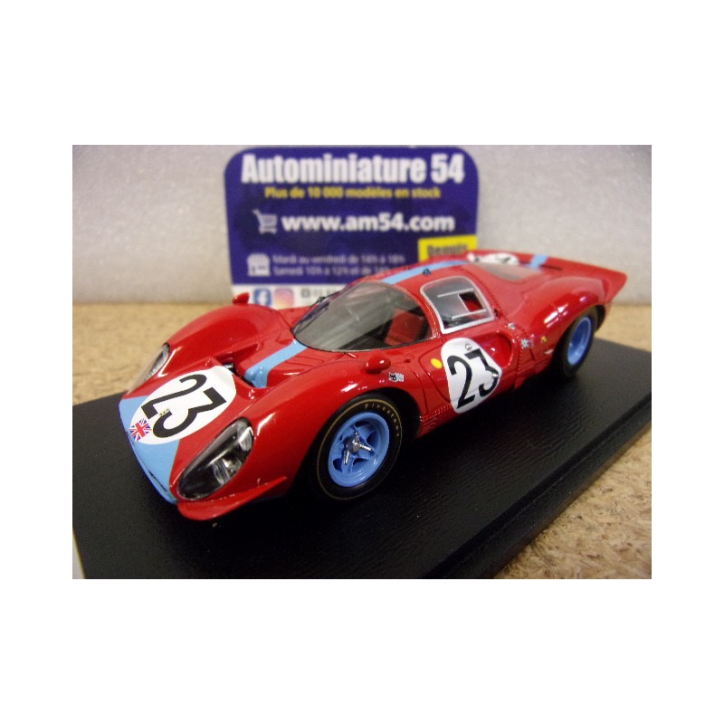 1967 Ferrari 412P n°23 Attwood - Courage Le Mans LSLM158 Look Smart