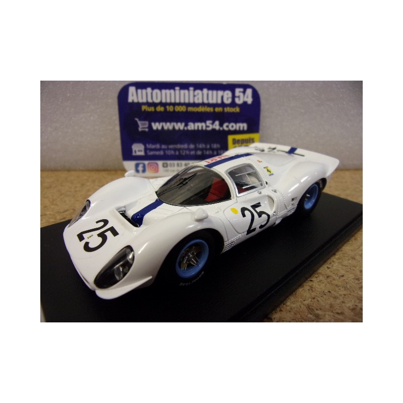 1967 Ferrari 412P n°25 Rodriguez - Baghetti Le Mans LSLM160 Look Smart
