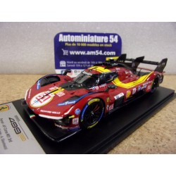 2025 Ferrari 499P AF Corse n°51 Pier Guidi - Calado - Giovinazzi Le Mans LSLM191 Look Smart