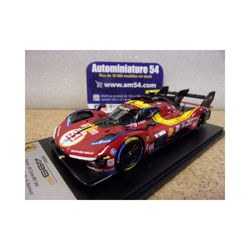 2025 Ferrari 499P AF Corse n°51 Pier Guidi - Calado - Giovinazzi Le Mans LSLM191 Look Smart