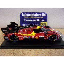 2025 Ferrari 499P AF Corse n°51 Pier Guidi - Calado - Giovinazzi Le Mans LSLM191 Look Smart