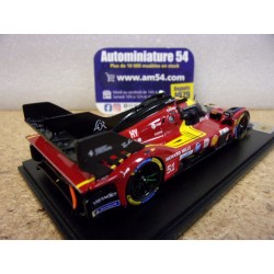 2025 Ferrari 499P AF Corse n°51 Pier Guidi - Calado - Giovinazzi Le Mans LSLM191 Look Smart