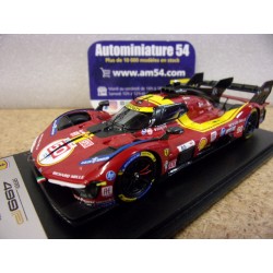 2025 Ferrari 499P AF Corse n°50 Fuoco - Nielsen - Molina Le Mans LSLM192 Look Smart