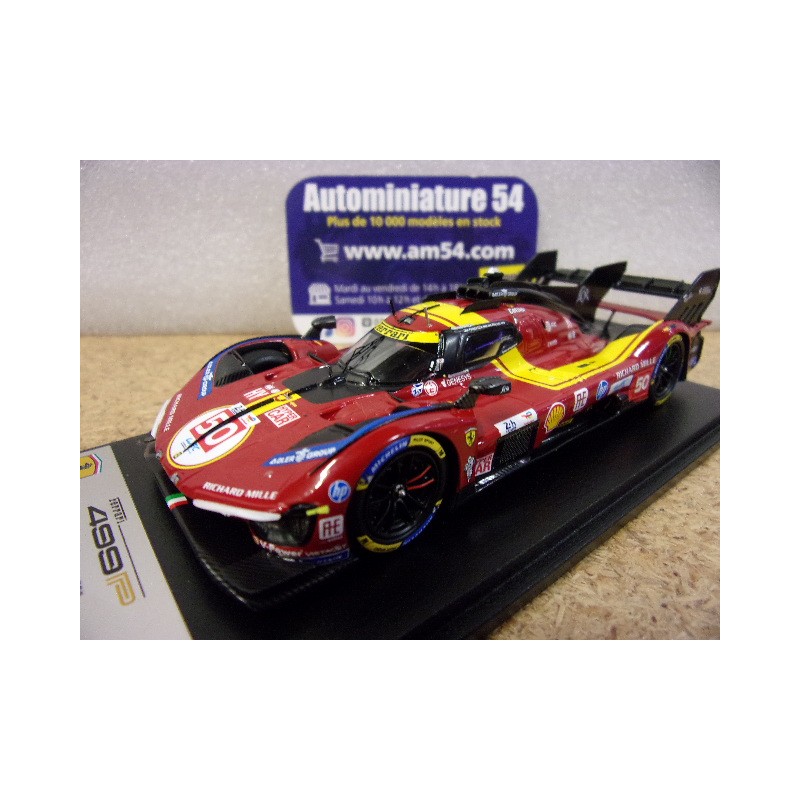 2025 Ferrari 499P AF Corse n°50 Fuoco - Nielsen - Molina Le Mans LSLM192 Look Smart