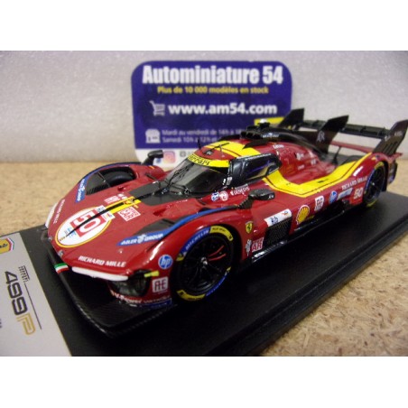 2025 Ferrari 499P AF Corse n°50 Fuoco - Nielsen - Molina Le Mans LSLM192 Look Smart