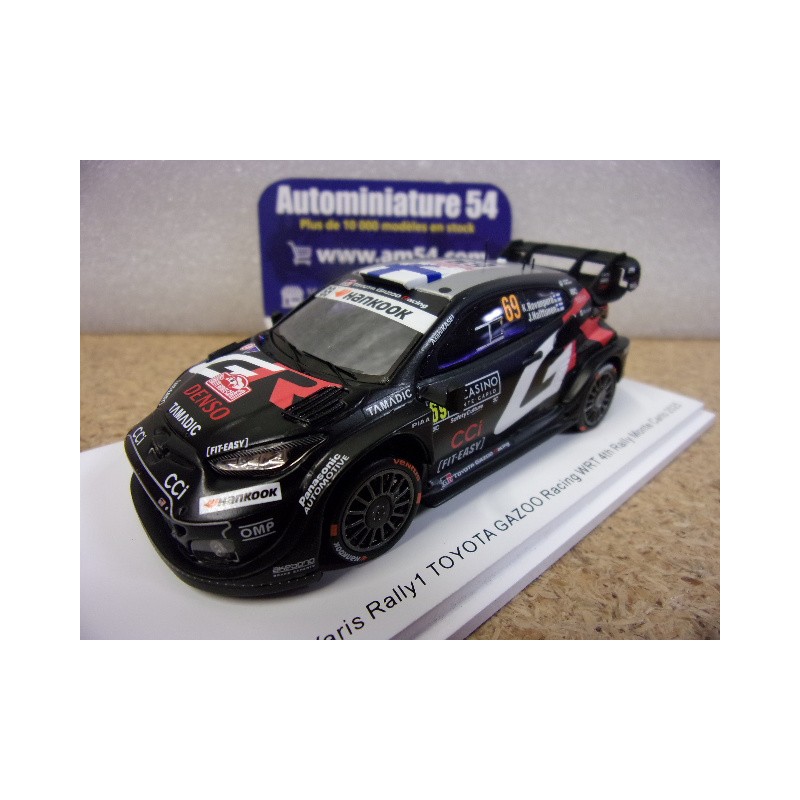 2025 Toyota GR Yaris Rally1 n°69 Rovanpera - Halttunen Monte Carlo S6890 Spark Model