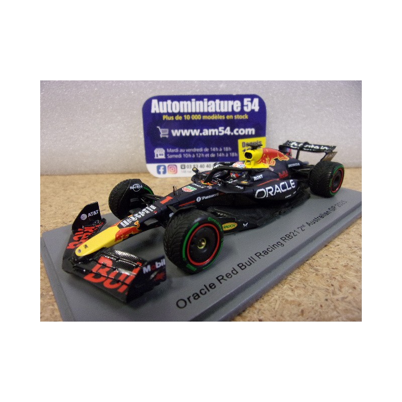 2025 Red Bull Honda RB21 n°1 Max Verstappen 2nd Australian GP S9576 Spark Model