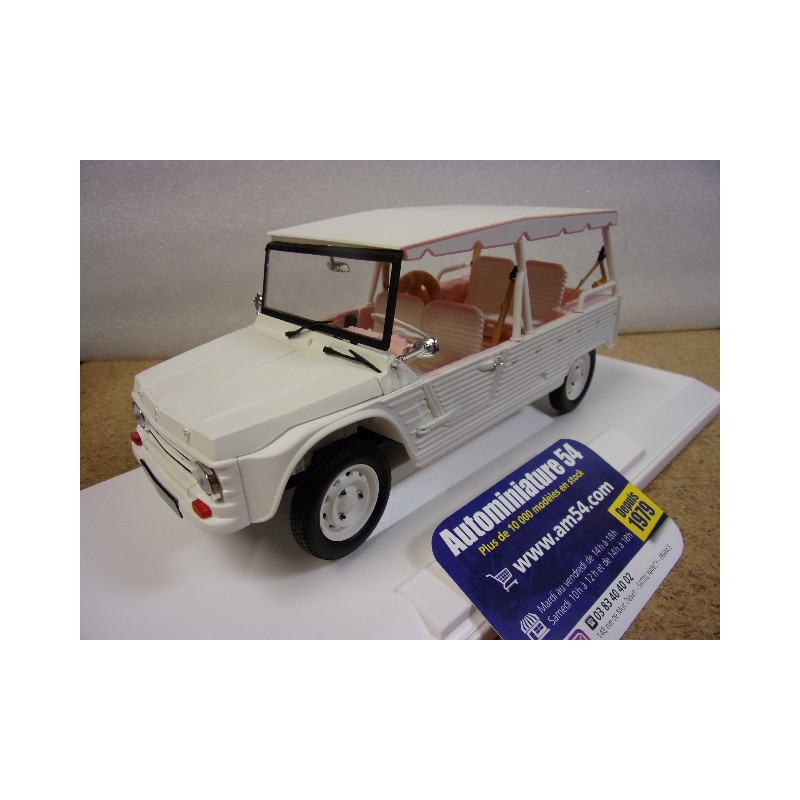Citroen Méhari Eden Sorbet White Pink 2023 181804 Norev