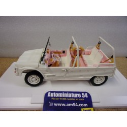 Citroen Méhari Eden Sorbet White Pink 2023 181804 Norev