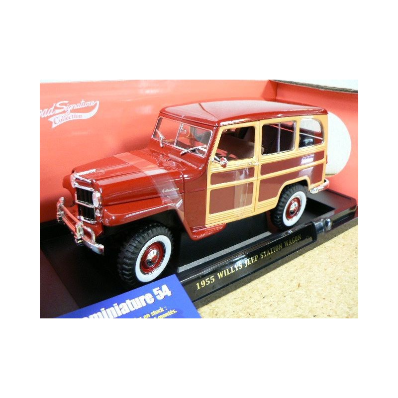 Jeep Willys Station Wagon Ldc92858rt Lucky Die Cast Autominiature54