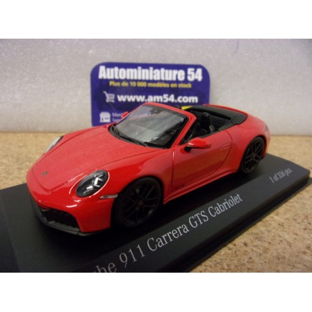 Porsche 911 - 992.2 Carrera GTS Cabrio Red 2025 410064130 Minichamps