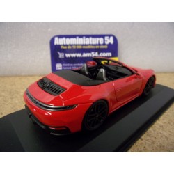 Porsche 911 - 992.2 Carrera GTS Cabrio Red 2025 410064130 Minichamps