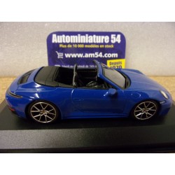 Porsche 911 - 992.2 Carrera GTS Cabrio Blue 2025 410064131 Minichamps