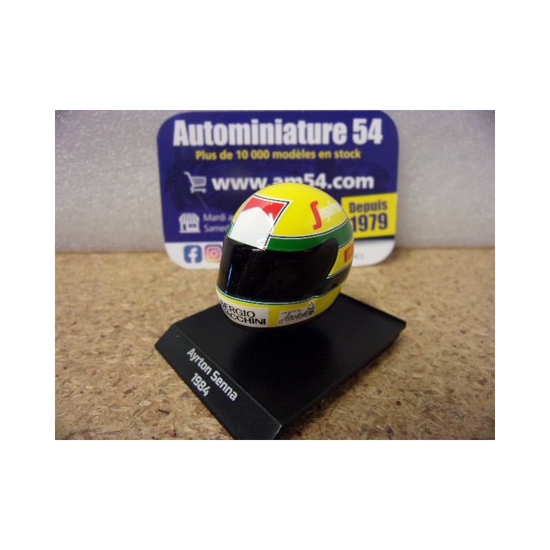1984 Casque Ayrton Senna 1/10 54038419 Minichamps