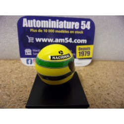 1985 Casque Ayrton Senna 1/10 54038512 Minichamps