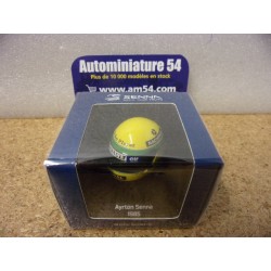 1985 Casque Ayrton Senna 1/10 54038512 Minichamps