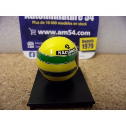 1987 Casque Ayrton Senna 1/10 54038712 Minichamps