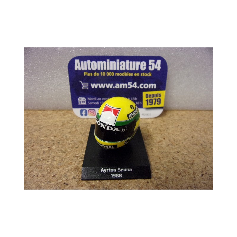 1988 Casque Ayrton Senna 1/10 54038812 Minichamps