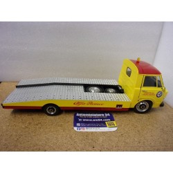 Alfa Roméo A12 Porte Voiture Yellow Red 1977 200084-D Mitica die Cast