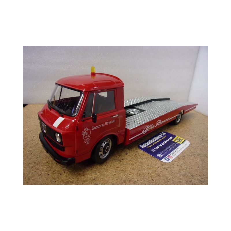 Alfa Roméo A12 Porte Voiture Red 1977 200083-D Mitica die Cast