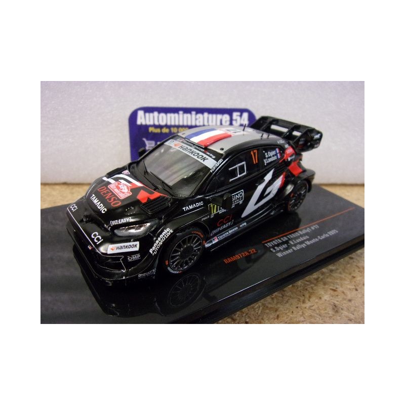 2025 Toyota GR Yaris Rally1 n°17 Ogier - Landais 1st Winner Monte Carlo RAM972A Ixo Model