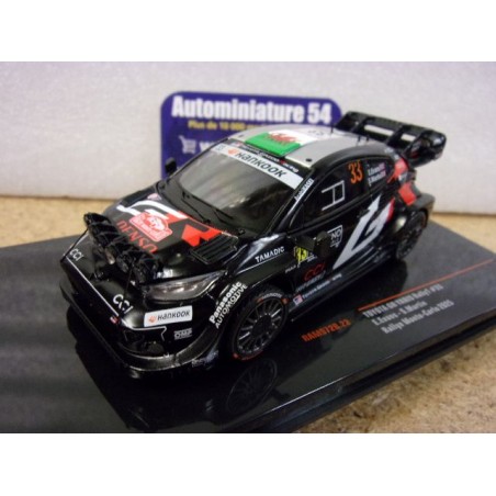 2025 Toyota GR Yaris Rally1 n°33 Evans - Martin Monte Carlo RAM972B Ixo Model