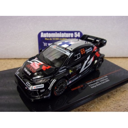 2025 Toyota GR Yaris Rally1 n°69 Rovanpera - Halttunen Monte Carlo RAM972C Ixo Model