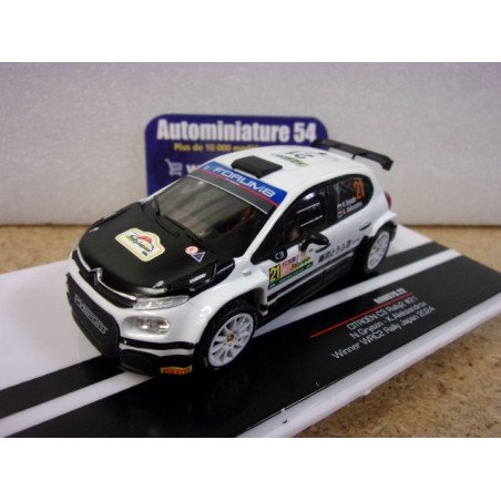 2024 Citroen C3 Rally2 "Initial D Livery " n°21 Gryazin - Aleksandrov  1st Winner Japan RAM970 Ixo Model