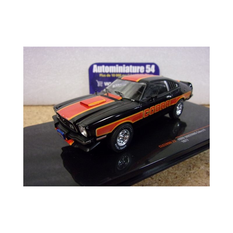 Ford Mustang Cobra 2 Black 1977 CLC599 Ixo Models