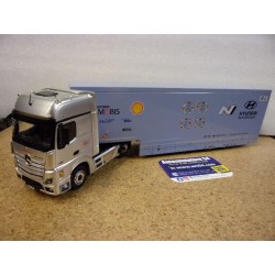 Mercedes Benz Actros MP4 WRC Rally Hyundai Motorsport TTR036 Ixo Models