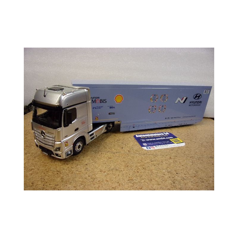 Mercedes Benz Actros MP4 WRC Rally Hyundai Motorsport TTR036 Ixo Models