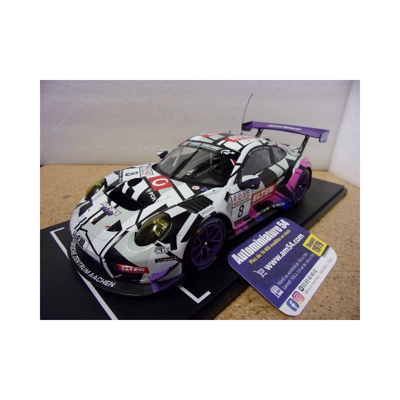 2019 Porsche 911 - 991 GT3R n°8 Slooten - Luhr - Jans - de Leener Nurburgring LEGT18030 Ixo Models