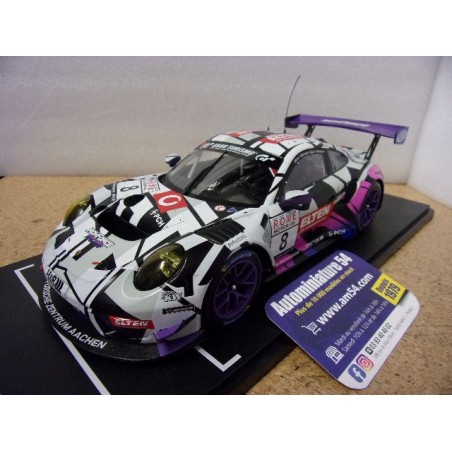 2019 Porsche 911 - 991 GT3R n°8 Slooten - Luhr - Jans - de Leener Nurburgring LEGT18030 Ixo Models
