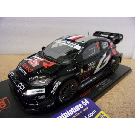 2025 Toyota GR Yaris Rally1 n°17 Ogier - Landais 1st Winner Monte Carlo 18RMC229A Ixo Models