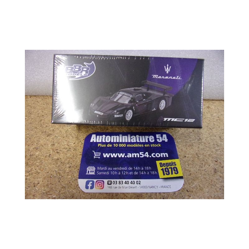 Maserati MC12 Competizione Test Fiorano 2004 BBRDIE6417 BBRModels 1/64