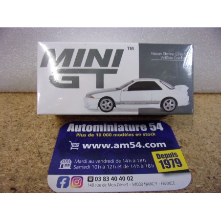 Nissan Skyline GT-R R32 Veilside Combat Combat White MGT01066 True Scale Models Mini GT