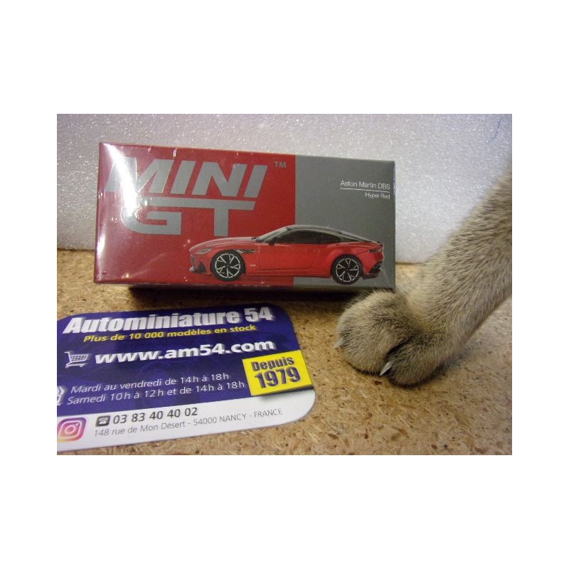Aston Martin DBS Hyper red MGT01065 Mini GT