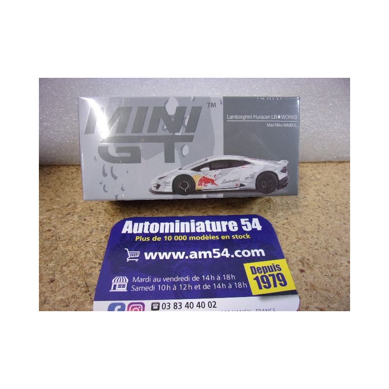 Lamborghini Huracan GT LB Works Mad Mike NIMBUL MGT00967 True Scale Models Mini GT
